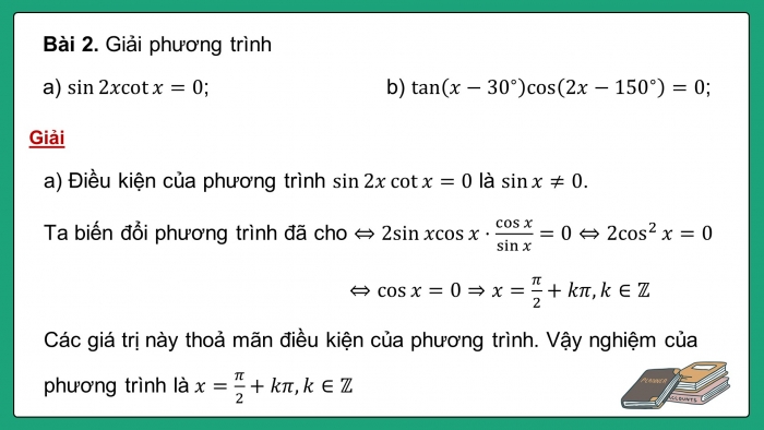 Giáo án powerpoint dạy thêm Toán 11 chân trời Bài tập cuối chương 1