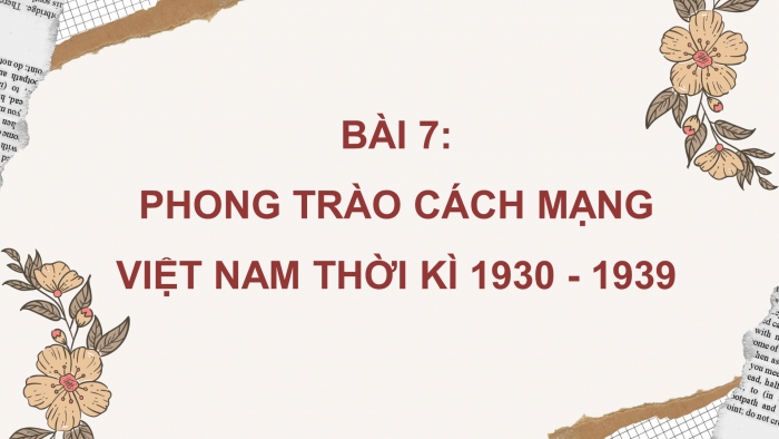 Lịch sử 9 chân trời sáng tạo: Giáo án điện tử kì 1