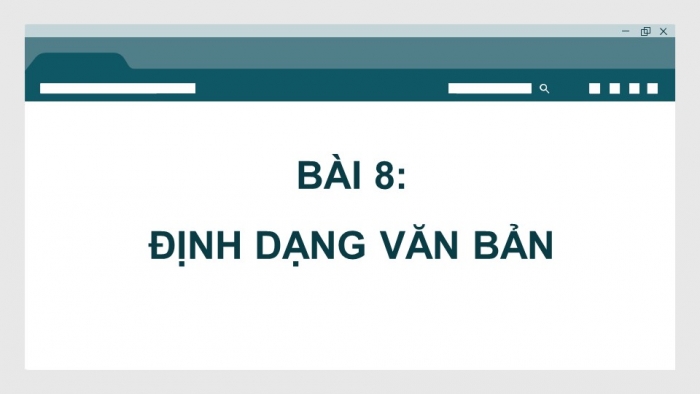 Tin học 12 - Định hướng Tin học ứng dụng kết nối tri thức: Giáo án điện tử kì 1