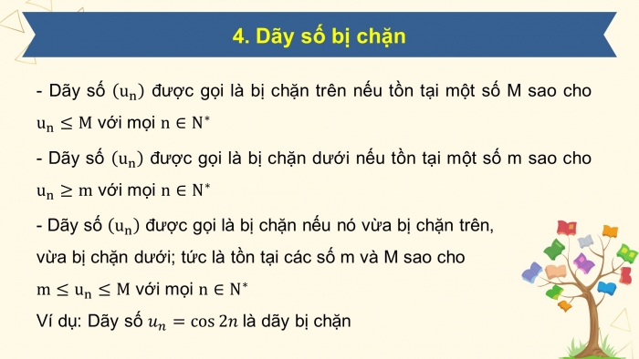 Giáo án powerpoint dạy thêm Toán 11 chân trời Chương 2 Bài 1: Dãy số