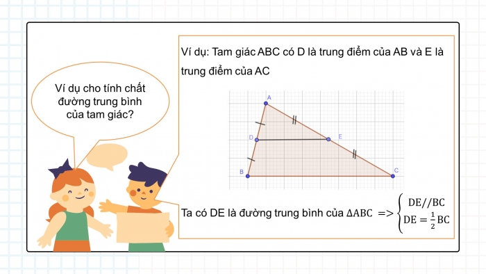 Giáo án powerpoint dạy thêm Toán 8 kết nối Bài 16: Đường trung bình của tam giác