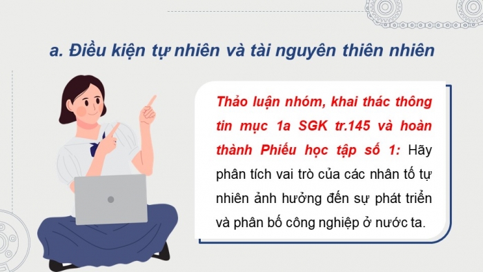 Giáo án điện tử Địa lí 9 chân trời Bài 6: Công nghiệp