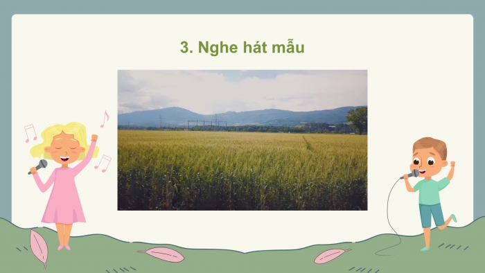 Giáo án điện tử Âm nhạc 5 chân trời Tiết 3: Ôn bài hát Dắt trâu ra đồng, Đọc nhạc Bài đọc nhạc số 1