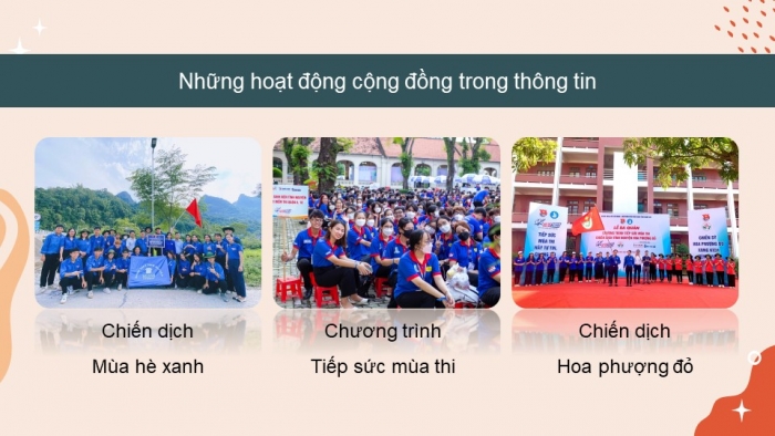 Giáo án điện tử Công dân 9 chân trời Bài 3: Tích cực tham gia các hoạt động cộng đồng