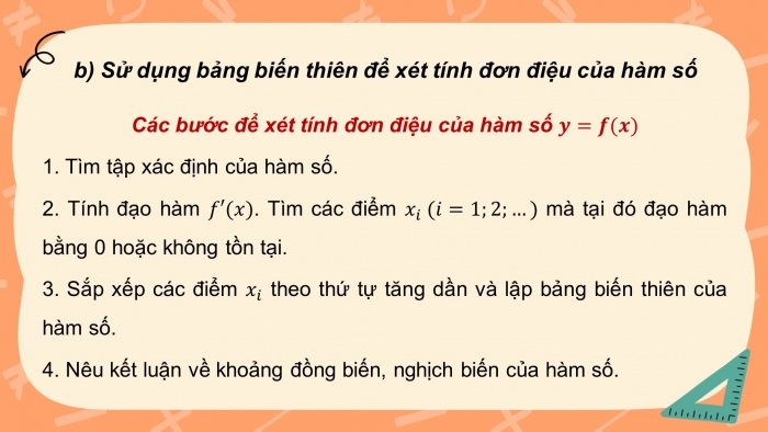 Giáo án PPT dạy thêm Toán 12 kết nối Bài 1: Tính đơn điệu và cực trị của hàm số