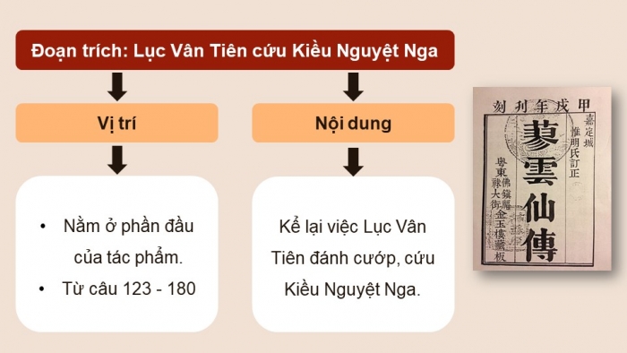 Giáo án PPT dạy thêm Ngữ văn 9 Chân trời bài 5: Lục Vân Tiên cứu Kiều Nguyệt Nga (Nguyễn Đình Chiểu)