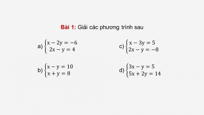 Giáo án PPT dạy thêm Toán 9 Chân trời bài tập cuối chương 1