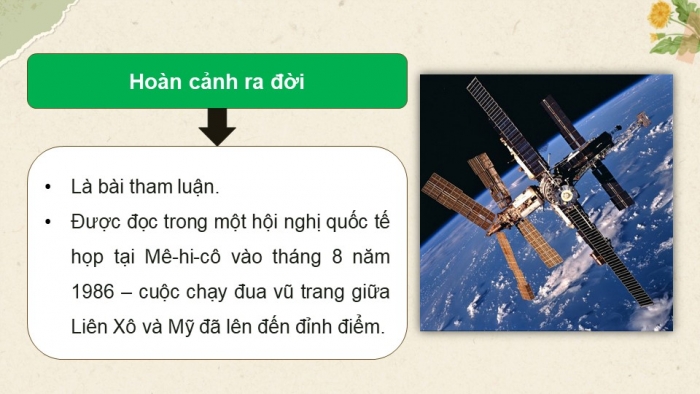 Giáo án PPT dạy thêm Ngữ văn 9 Kết nối bài 8: Đấu tranh cho một thế giới hòa bình (trích, Ga-bri-en Gác-xi-a Mác-két)