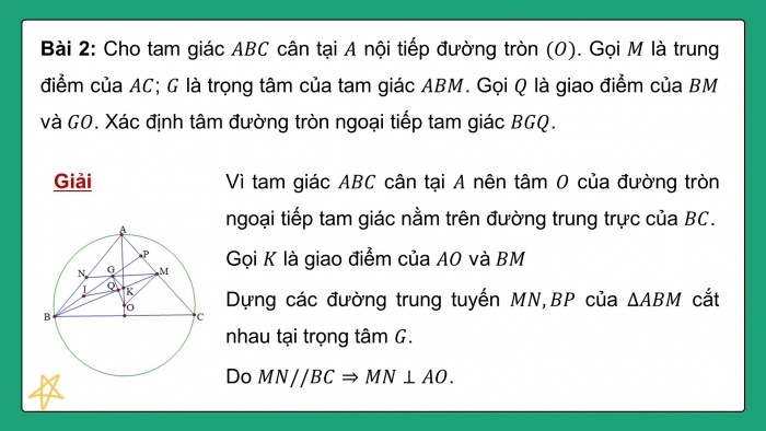 Giáo án PPT dạy thêm Toán 9 Kết nối bài tập cuối chương V