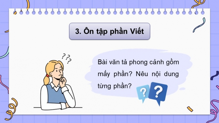 Giáo án PPT dạy thêm Tiếng Việt 5 chân trời bài 4: Bài đọc Cậu bé say mê toán học. Luyện tập về từ đồng nghĩa và từ đa nghĩa. Viết bài văn tả phong cảnh (Bài viết số 2)