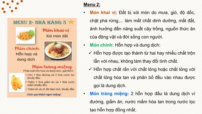 Giáo án điện tử Khoa học 5 kết nối Bài 6: Ôn tập chủ đề Chất