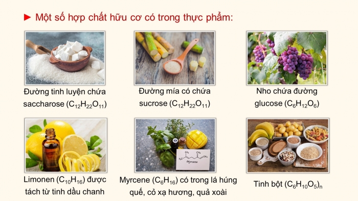 Giáo án điện tử KHTN 9 kết nối - Phân môn Hoá học Bài 22: Giới thiệu về hợp chất hữu cơ