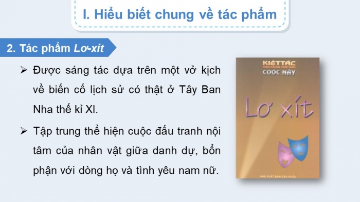 Giáo án PPT dạy thêm Ngữ văn 9 Kết nối bài 5: Lơ Xít (trích, Coóc-nây)