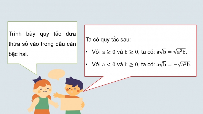 Giáo án PPT dạy thêm Toán 9 Cánh diều Bài 2: Một số phép tính về căn bậc hai của số thực