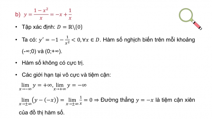 Giáo án PPT dạy thêm Toán 12 chân trời Bài 4: Khảo sát và vẽ đồ thị một số hàm số cơ bản (P2)