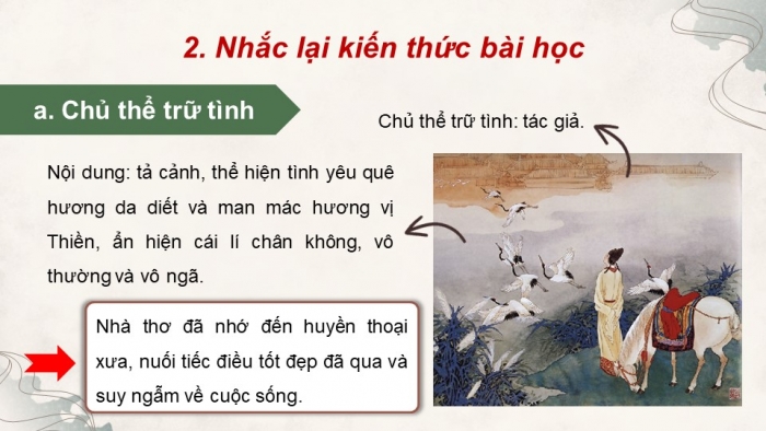 Giáo án PPT dạy thêm Ngữ văn 12 chân trời Bài 1: Hoàng Hạc lâu (Thôi Hiệu)