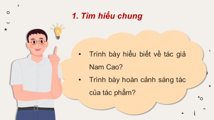 Giáo án PPT dạy thêm Ngữ văn 12 chân trời Bài 2: Lão Hạc (Nam Cao)