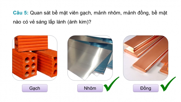 Giáo án điện tử KHTN 9 kết nối - Phân môn Hoá học Bài 18: Tính chất chung của kim loại