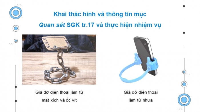 Giáo án điện tử Mĩ thuật 9 kết nối Bài 4: Thiết kế giá đỡ thiết bị công nghệ