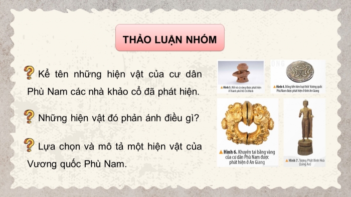 Giáo án điện tử Lịch sử và Địa lí 5 kết nối Bài 6: Vương quốc Phù Nam