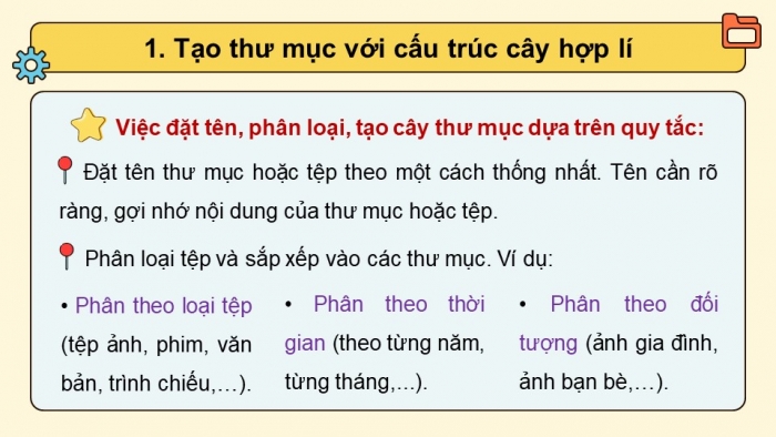 Giáo án điện tử Tin học 5 kết nối Bài 4: Cây thư mục