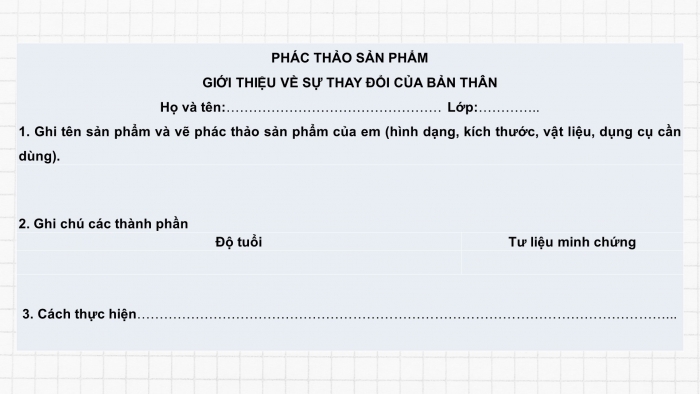 Giáo án điện tử Hoạt động trải nghiệm 5 chân trời bản 1 Chủ đề 1 Tuần 4