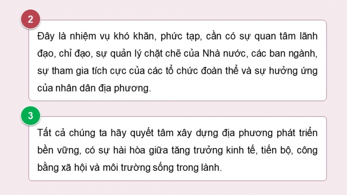 Giáo án điện tử Địa lí 12 chân trời Bài 6: Thực hành Sử dụng hợp lí tài nguyên và bảo vệ môi trường địa phương