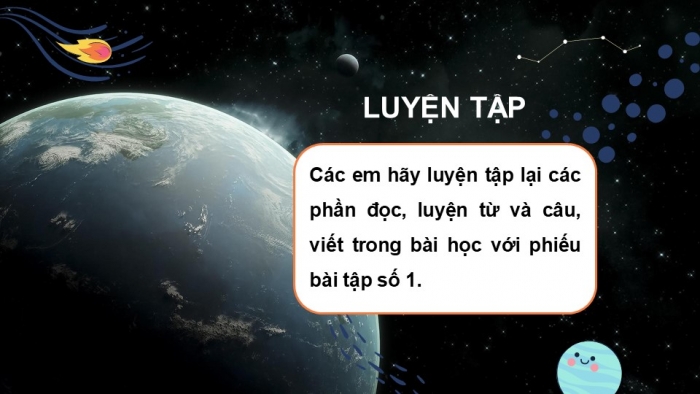 Giáo án PPT dạy thêm Tiếng Việt 5 Kết nối bài 8: Bài đọc Hành tinh kì lạ. Đánh giá, chỉnh sửa báo cáo công việc (tiếp theo)