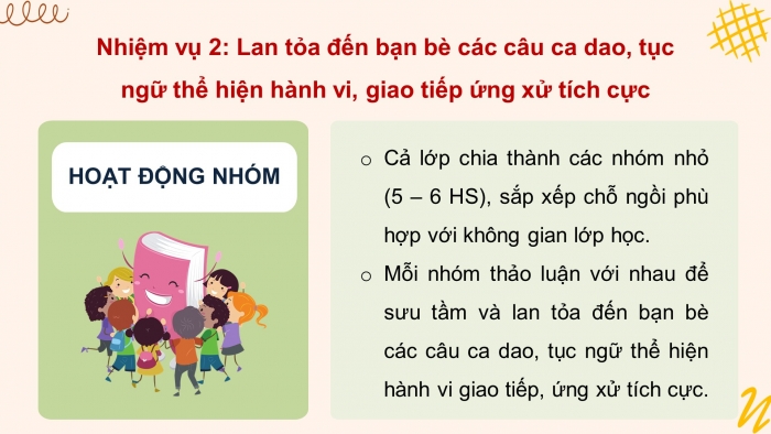 Giáo án điện tử Hoạt động trải nghiệm 9 chân trời bản 1 Chủ đề 2 Tuần 8