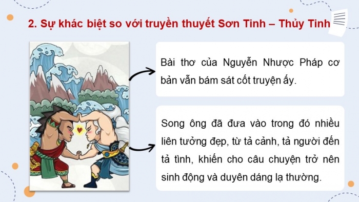 Giáo án PPT dạy thêm Ngữ văn 9 Kết nối bài 1: Sơn Tinh - Thuỷ Tinh (trích, Nguyễn Nhược Pháp)