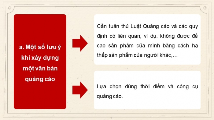 Giáo án PPT dạy thêm Ngữ văn 9 Cánh diều bài 10: Viết quảng cáo hoặc tờ rơi về một sản phẩm hay một hoạt động