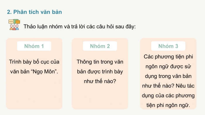 Giáo án PPT dạy thêm Ngữ văn 9 Chân trời bài 3: Ngọ Môn (Theo Lê Đình Phúc)