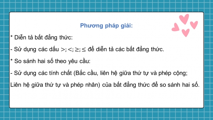 Giáo án PPT dạy thêm Toán 9 Chân trời bài 1: Bất đẳng thức