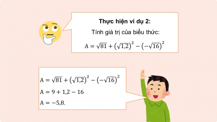 Giáo án PPT dạy thêm Toán 9 Chân trời bài 1: Căn bậc hai