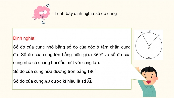 Giáo án PPT dạy thêm Toán 9 Chân trời bài 3: Góc ở tâm, góc nội tiếp