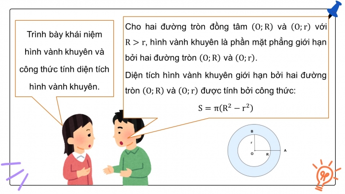 Giáo án PPT dạy thêm Toán 9 Chân trời bài 4: Hình quạt tròn và hình vành khuyên