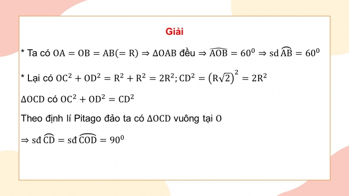 Giáo án PPT dạy thêm Toán 9 Chân trời bài tập cuối chương 5