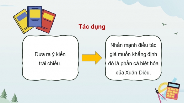 Giáo án PPT dạy thêm Ngữ văn 9 Kết nối bài 7: Một kiểu phát biểu luận đề độc đáo của Xuân Diệu ở bài thơ 