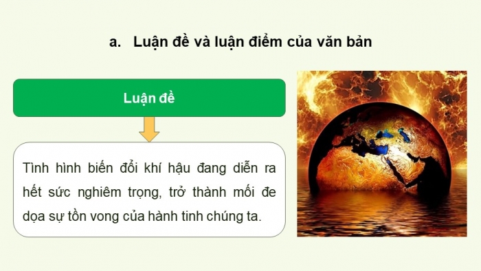 Giáo án PPT dạy thêm Ngữ văn 9 Kết nối bài 8: Biến đổi khí hậu - mối đe dọa sự tồn vong của hành tinh chúng ta (trích Phát biểu của Tổng Thư kí Liên hợp quốc về biến đổi khí hậu, An-tô-ni-ô Gu-tê-rét)