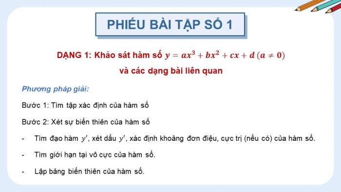 Giáo án PPT dạy thêm Toán 12 kết nối Bài 4: Khảo sát sự biến thiên và vẽ đồ thị của hàm số