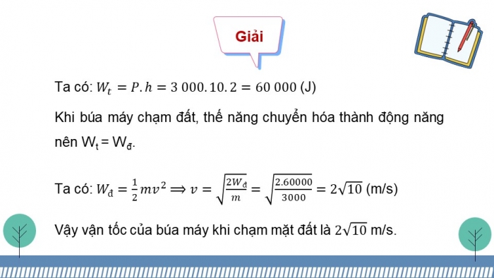 Giáo án điện tử KHTN 9 kết nối - Phân môn Vật lí Bài 3: Cơ năng