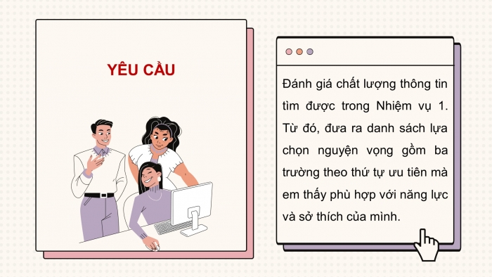 Giáo án điện tử Tin học 9 kết nối Bài 3: Thực hành Đánh giá chất lượng thông tin