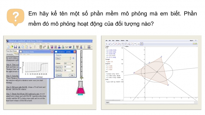 Giáo án điện tử Tin học 9 kết nối Bài 5: Tìm hiểu phần mềm mô phỏng