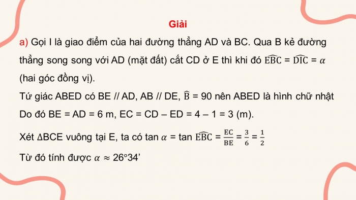 Giáo án điện tử Toán 9 kết nối Chương 4 Luyện tập chung