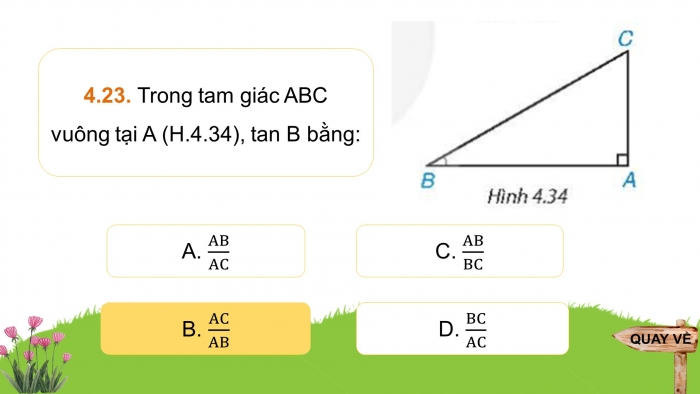 Giáo án điện tử Toán 9 kết nối Bài tập cuối chương IV