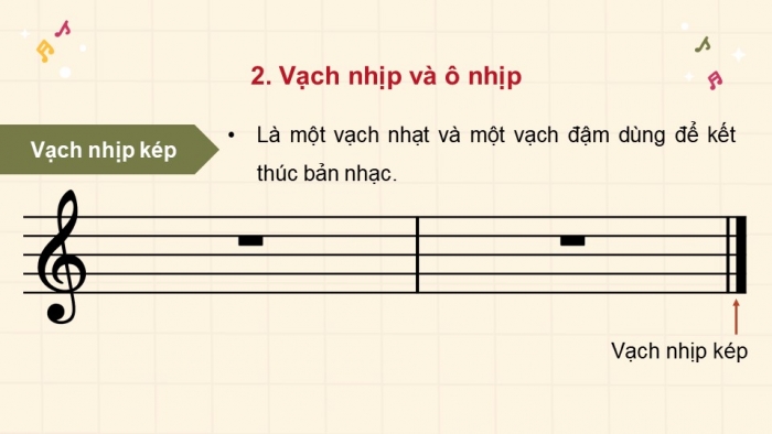 Giáo án điện tử Âm nhạc 5 kết nối Tiết 1: Lí thuyết âm nhạc Trọng âm, phách, vạch nhịp, ô nhịp; Đọc nhạc Bài số 1