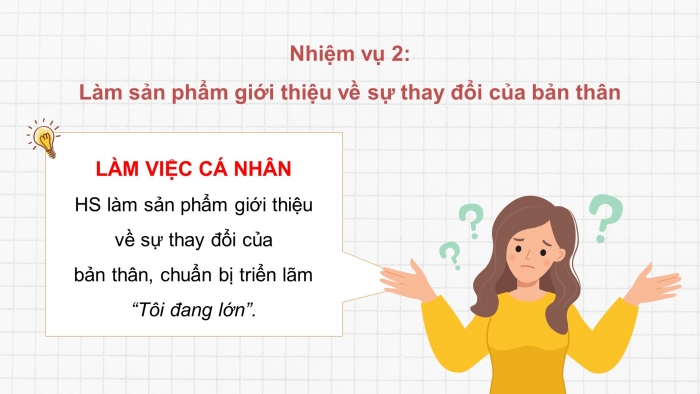 Giáo án điện tử Hoạt động trải nghiệm 5 chân trời bản 1 Chủ đề 1 Tuần 4