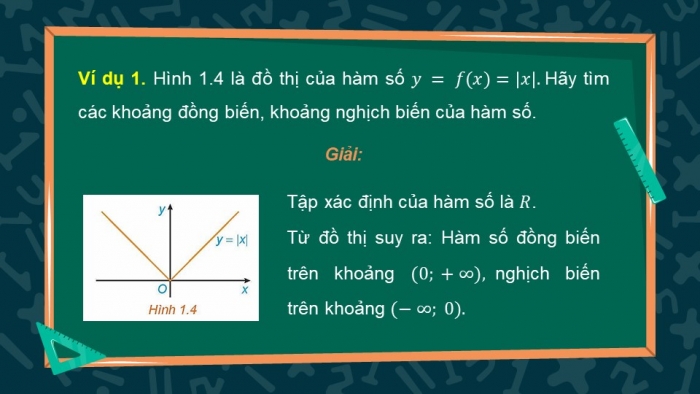 Giáo án điện tử Toán 12 kết nối Bài 1: Tính đơn điệu và cực trị của hàm số