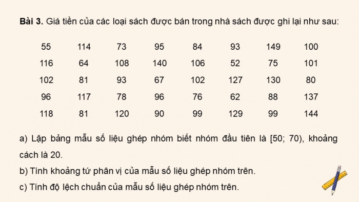 Giáo án PPT dạy thêm Toán 12 cánh diều Bài tập cuối chương III