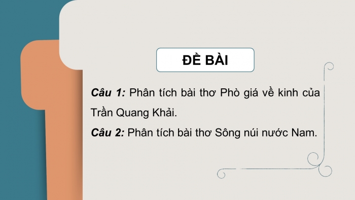 Giáo án PPT dạy thêm Ngữ văn 9 Cánh diều bài 1: Phân tích một tác phẩm thơ